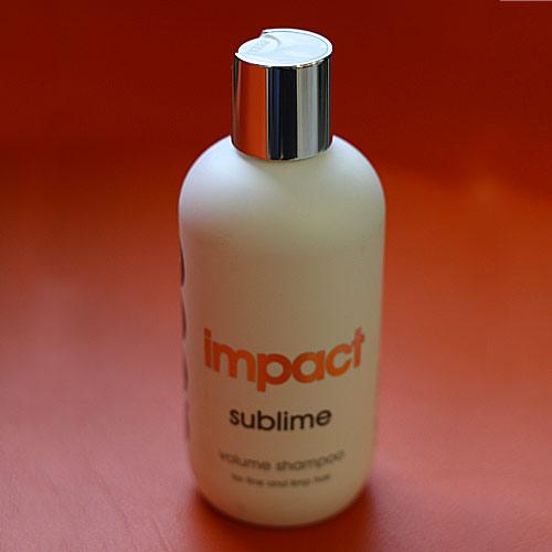 Impact satine volume shampoing shampoo nanas coiff rumelange